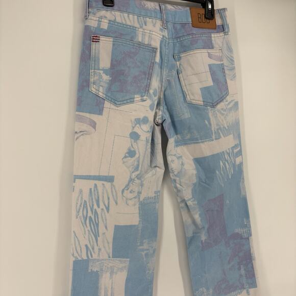 BDG Cowgirl Jeans Renaissance Print Straight Relaxed Jeans Womens Size 26 - Picture 9 of 14